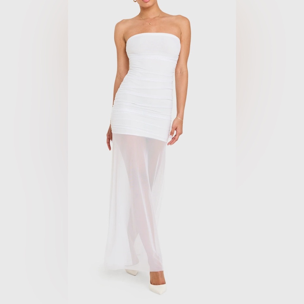 Amanda Uprichard x REVOLVE Leo Dress in Ivory